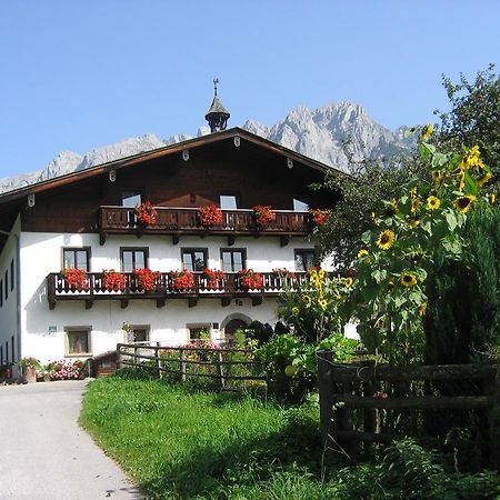 Bio-Bauernhof Rettenbachgut Werfen Εξωτερικό φωτογραφία